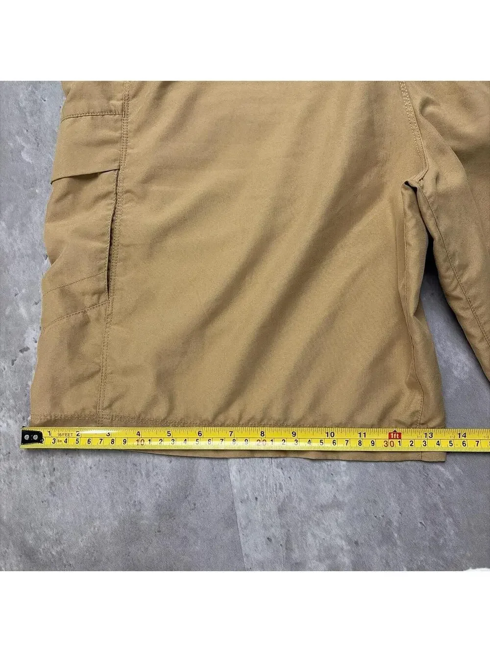 Y2K Beige The North Face Gorpcore Cargo Hiking Shorts